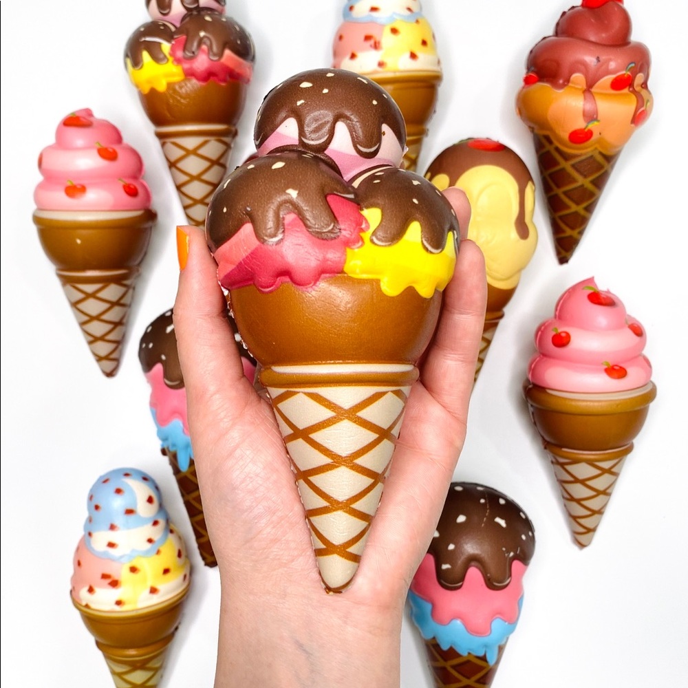 🍦 LARGE ICE CREAM SQUISHY 🍦